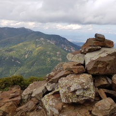 Vistes del Matagalls des del Turó de l'Home Mort