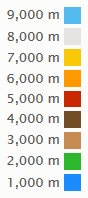 colors altitud